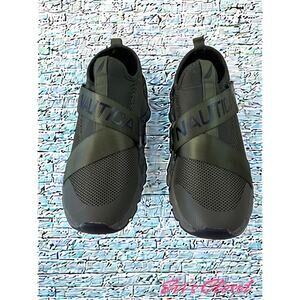 Nautica Brenna Women's Size US 8.5 Green Camo Mesh Slip On Sneaker Shoes NWOT